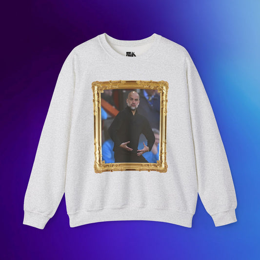 Pull Mixte - Pep Guardiola (Manchester City, Gold frame)
