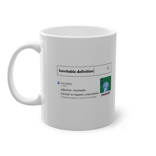 Mug - Haaland (Manchester City, Inevitable)