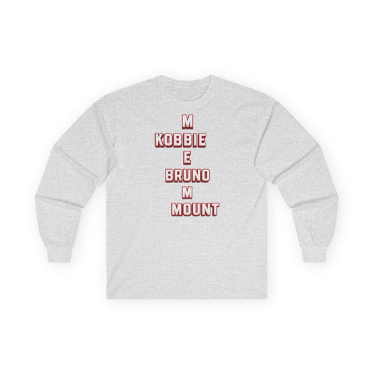 T-Shirt Manches Longues Mixte - Manchester United (Names)