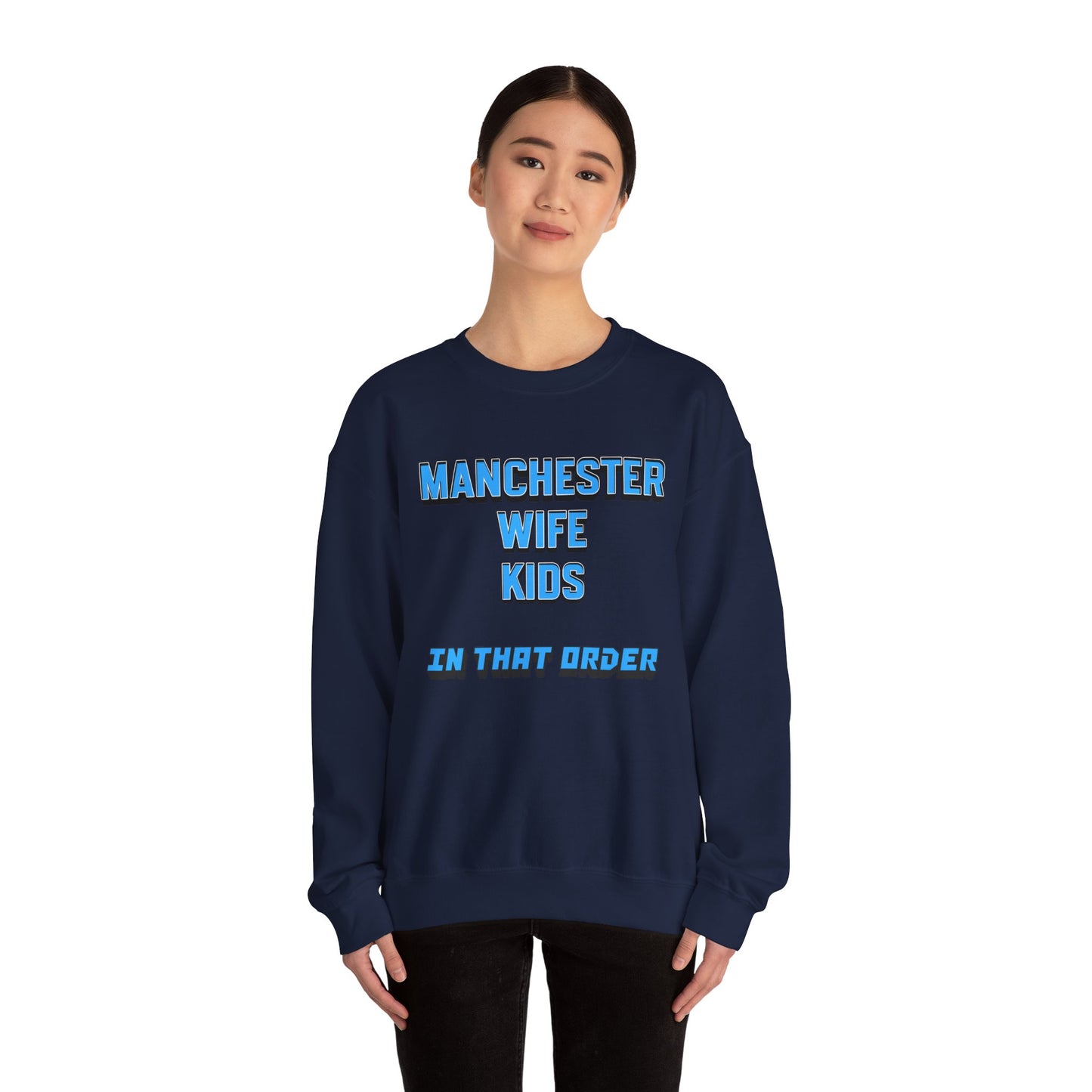 Mixed Sweater - In That Order (Manchester City)