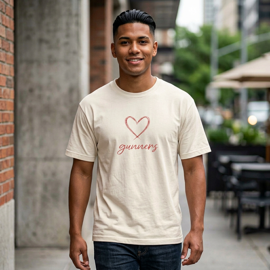T-Shirt Oversized - Never Stop Pushing (Arsenal)