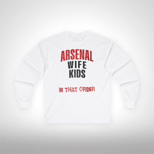 T-Shirt Manches Longues - In That Order (Arsenal)