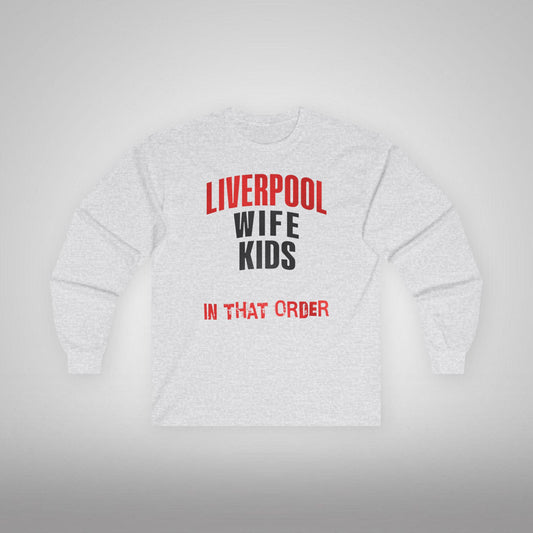 T-Shirt Manches Longues - In That Order (Liverpool)
