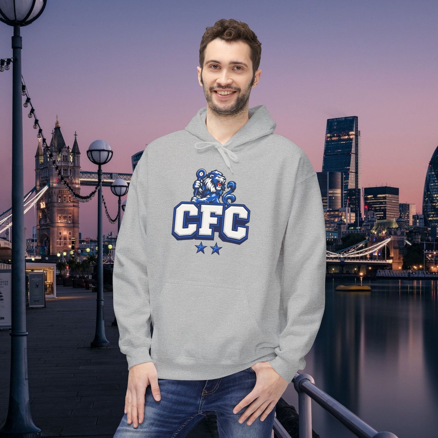 Hoodie Capuche Mixte - Chelsea "CFC"