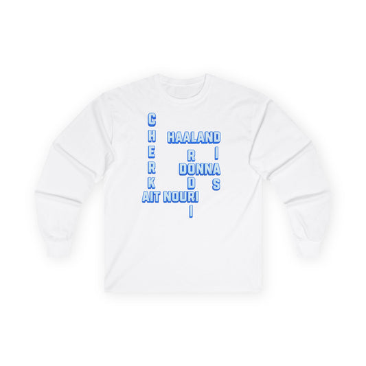 T-Shirt Manches Longues Mixte - Manchester City (Names)