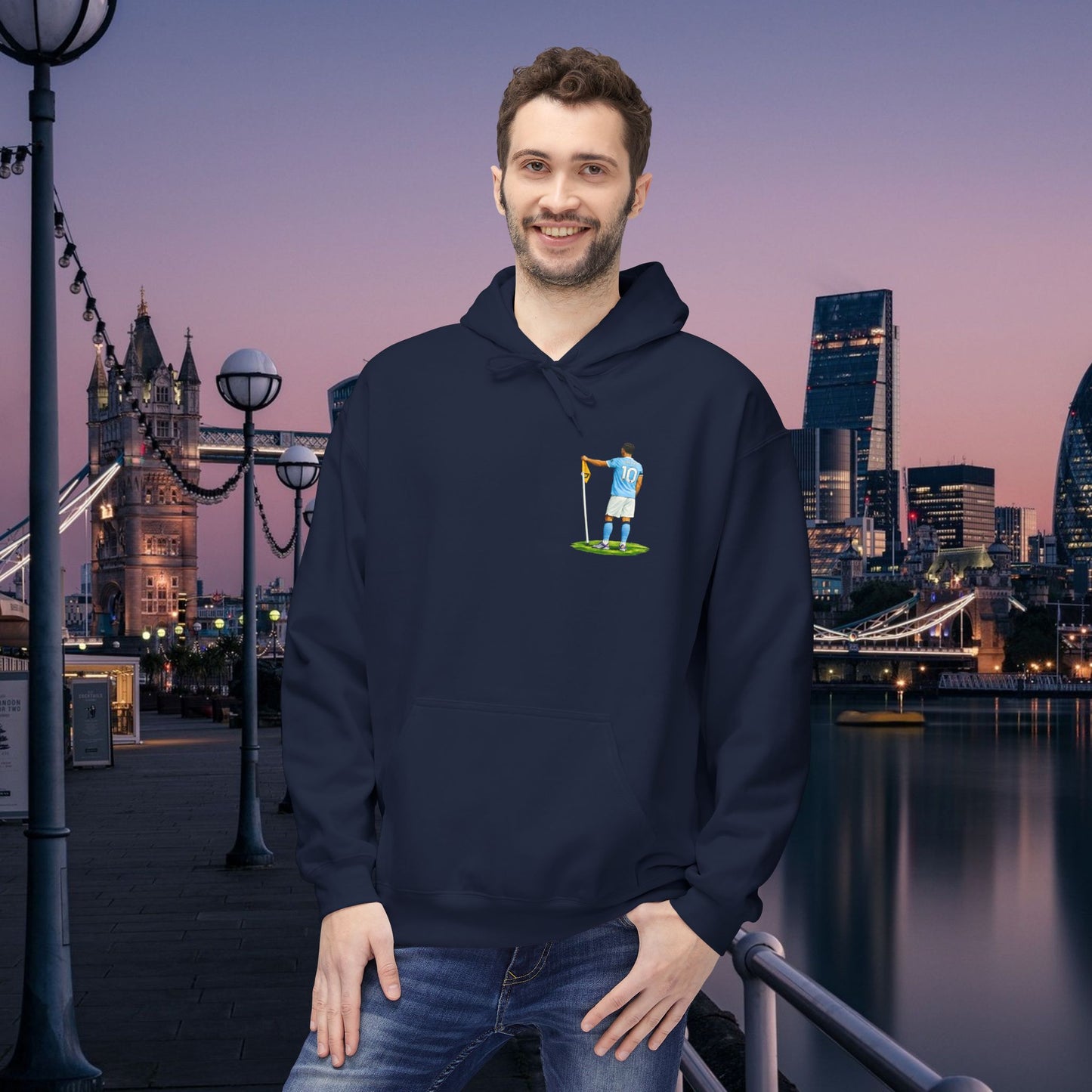 Hoodie Capuche Mixte - Rayan Cherki (Manchester City)