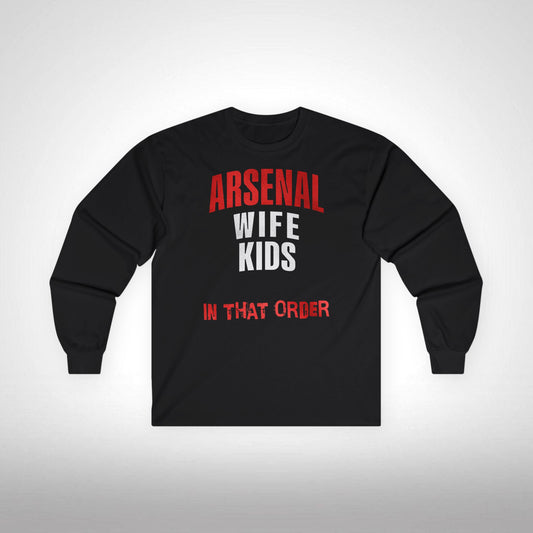 T-Shirt Manches Longues - In That Order (Arsenal)