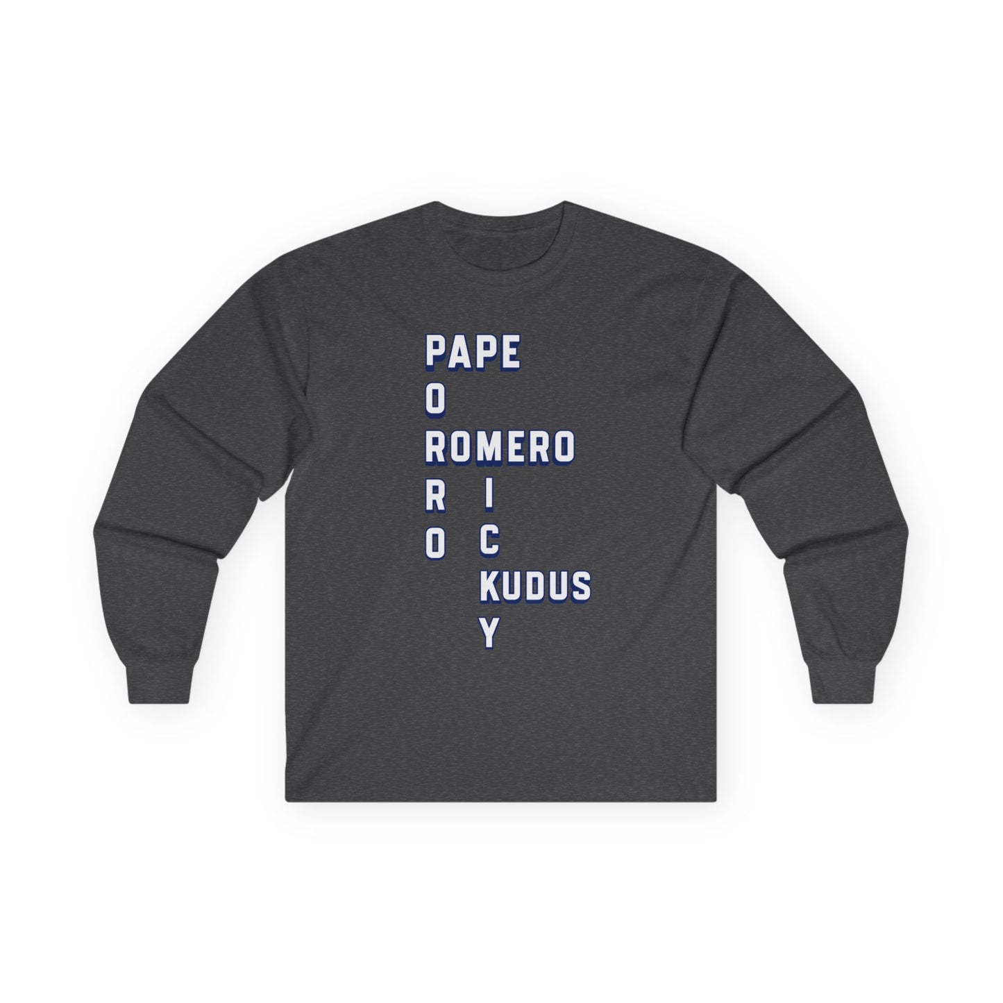 Unisex Long Sleeve T-Shirt - Tottenham (Words)