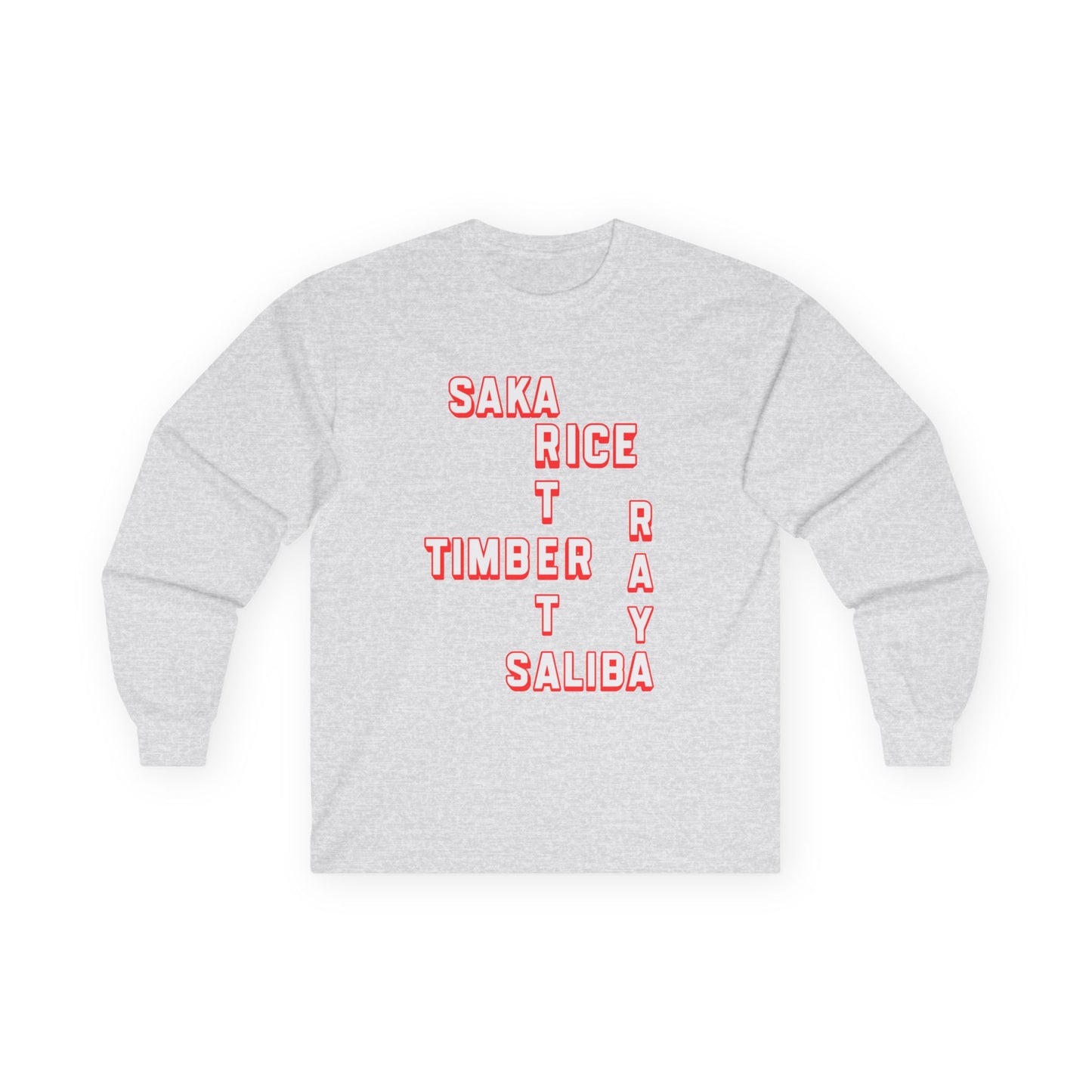 Unisex Long Sleeve T-Shirt - Arsenal (Words, Mots)