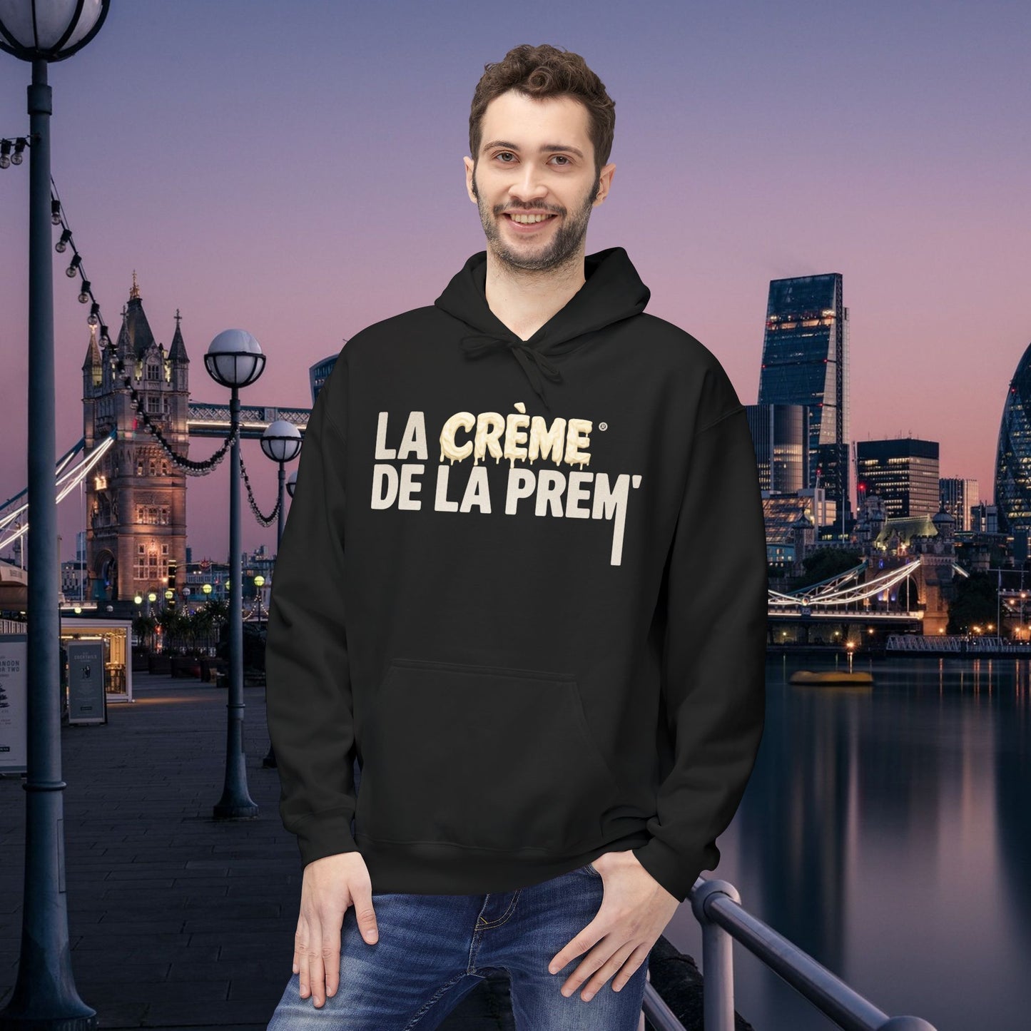 Hoodie Capuche Mixte - La Crème de la Prem'