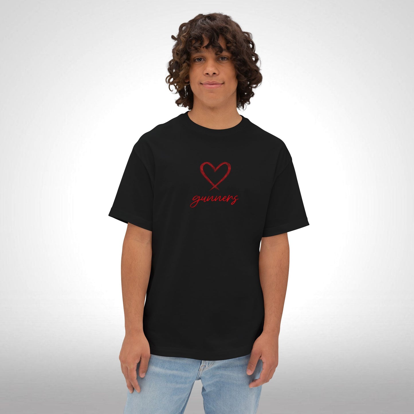 T-Shirt Oversized - Never Stop Pushing (Arsenal)