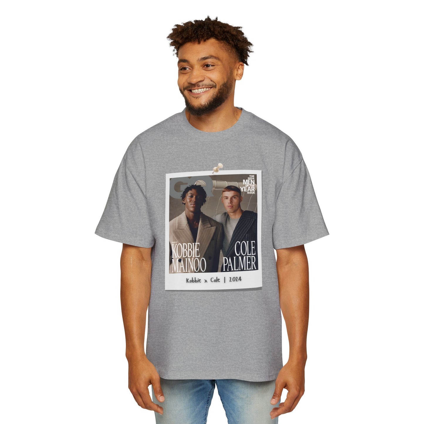 T-Shirt Mixte Oversized - Kobbie Mainoo x Cole Palmer (Manchester United, Chelsea)