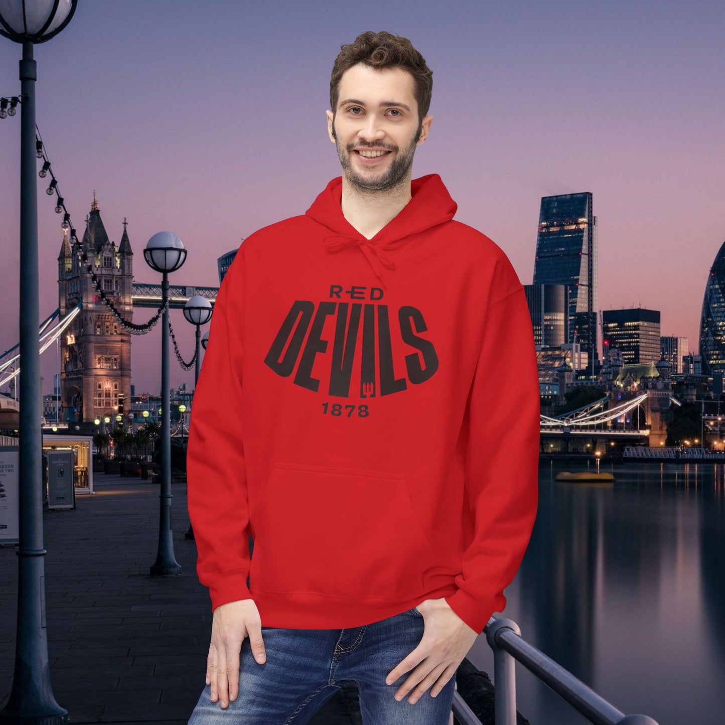 Hoodie Capuche Mixte - Red Devils (Manchester United)