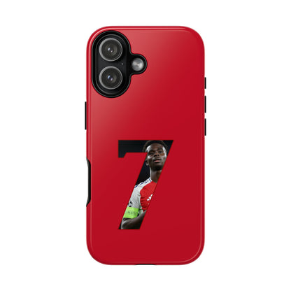 iPhone/Samsung case - Bukayo Saka (Arsenal phone case)