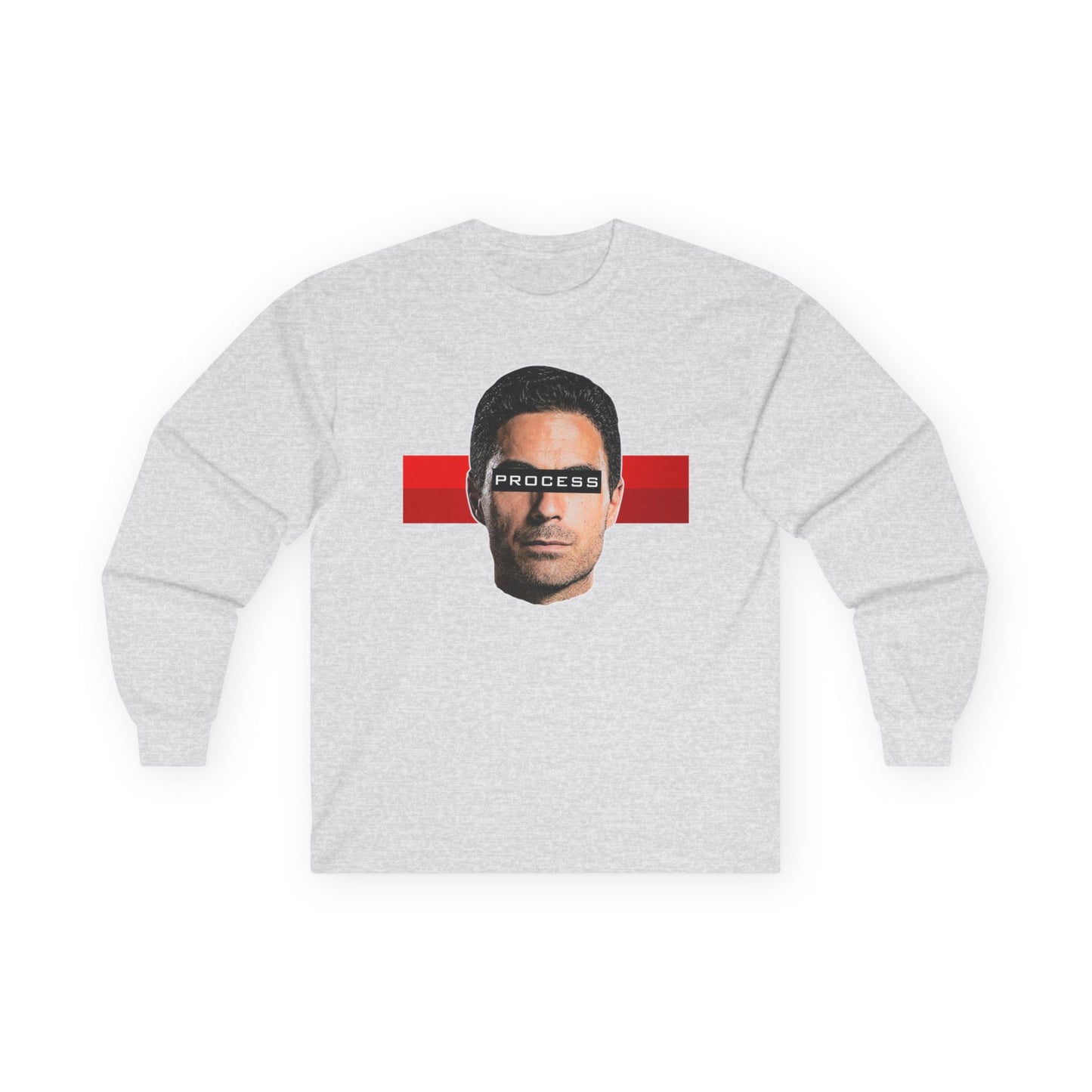 Mixed Long Sleeve T-Shirt - Mikel Arteta "Trust The Process" (Arsenal)