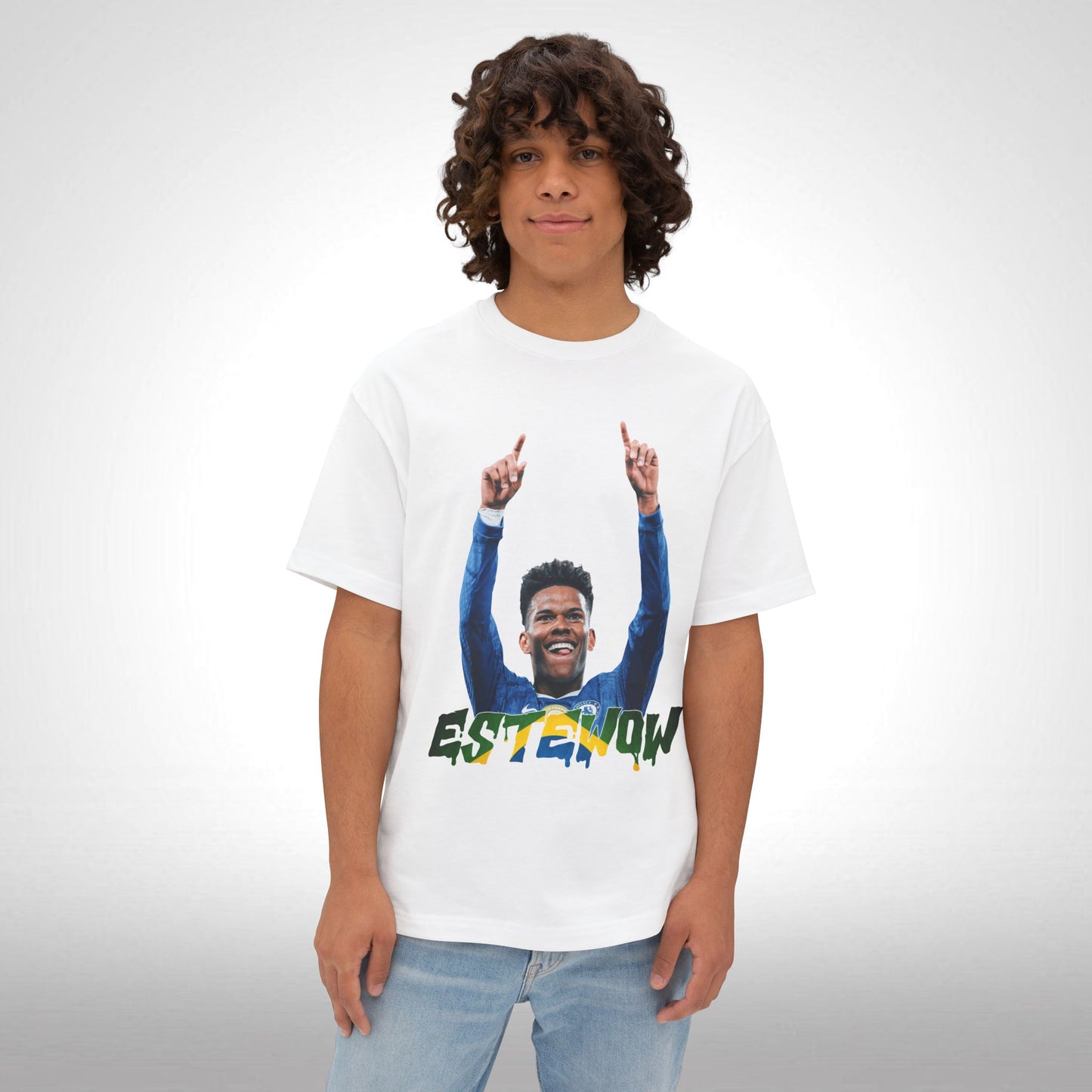 T-Shirt Oversized - Estevao (Chelsea)