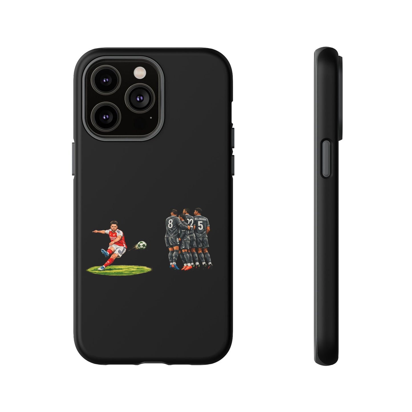 iPhone/Samsung Case - Declan Rice Free Kick (Arsenal phone case)