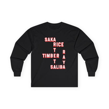 Unisex Long Sleeve T-Shirt - Arsenal (Words, Mots)