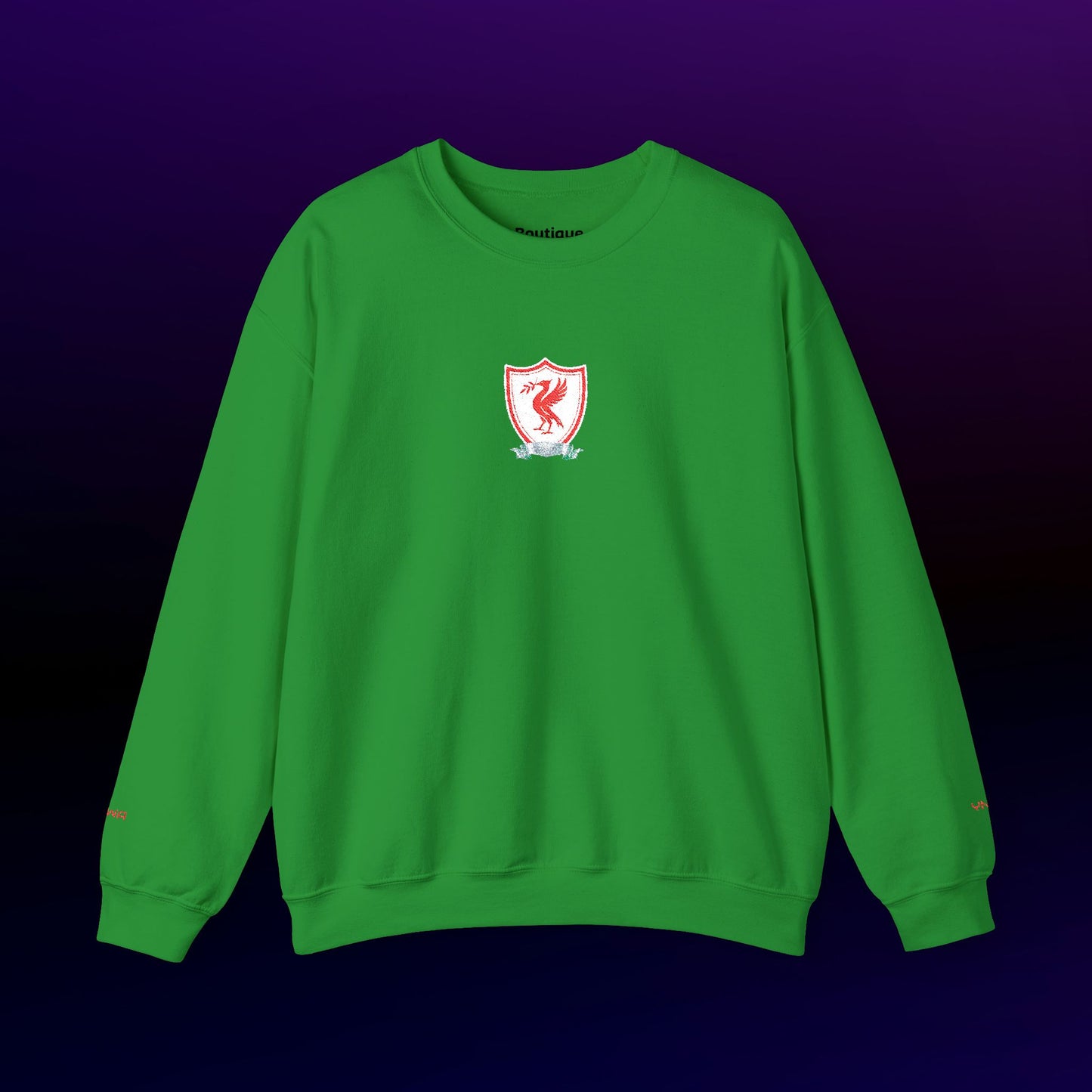 Unisex sweater with embroidered design - Liverpool