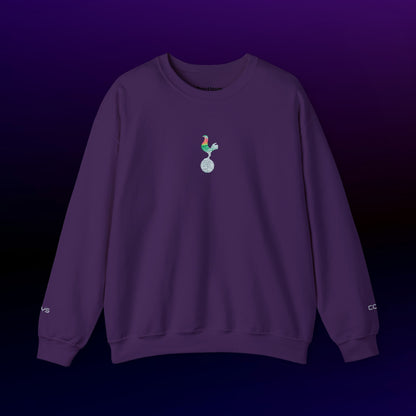 Unisex sweater with embroidered design - Tottenham Hotspur