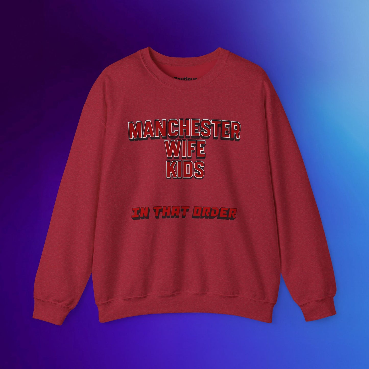 Mixed Sweater - In That Order (Manchester United)
