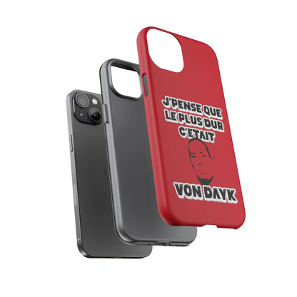 Coque Téléphone - Van Dijk (Liverpool phone case)