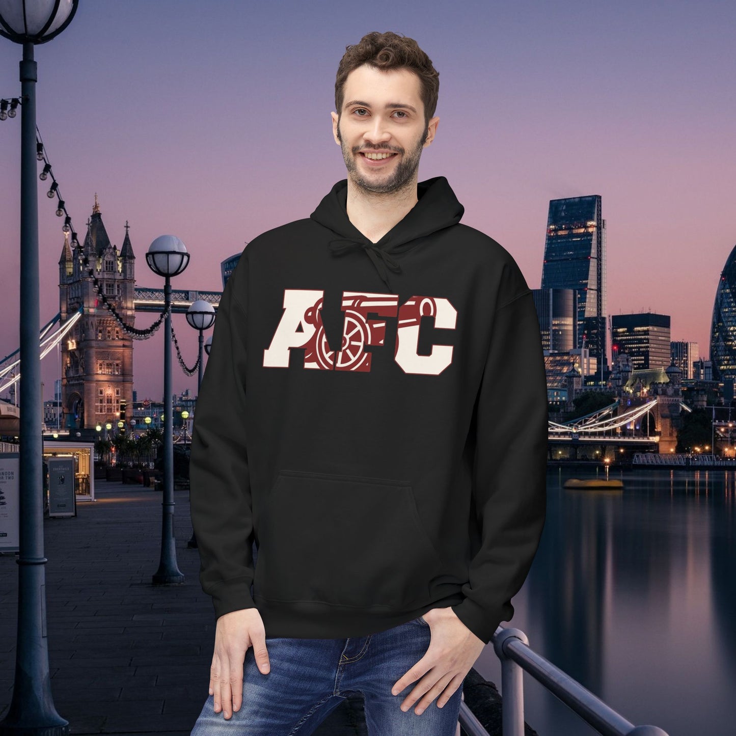Unisex Hooded Sweatshirt - AFC (Arsenal)
