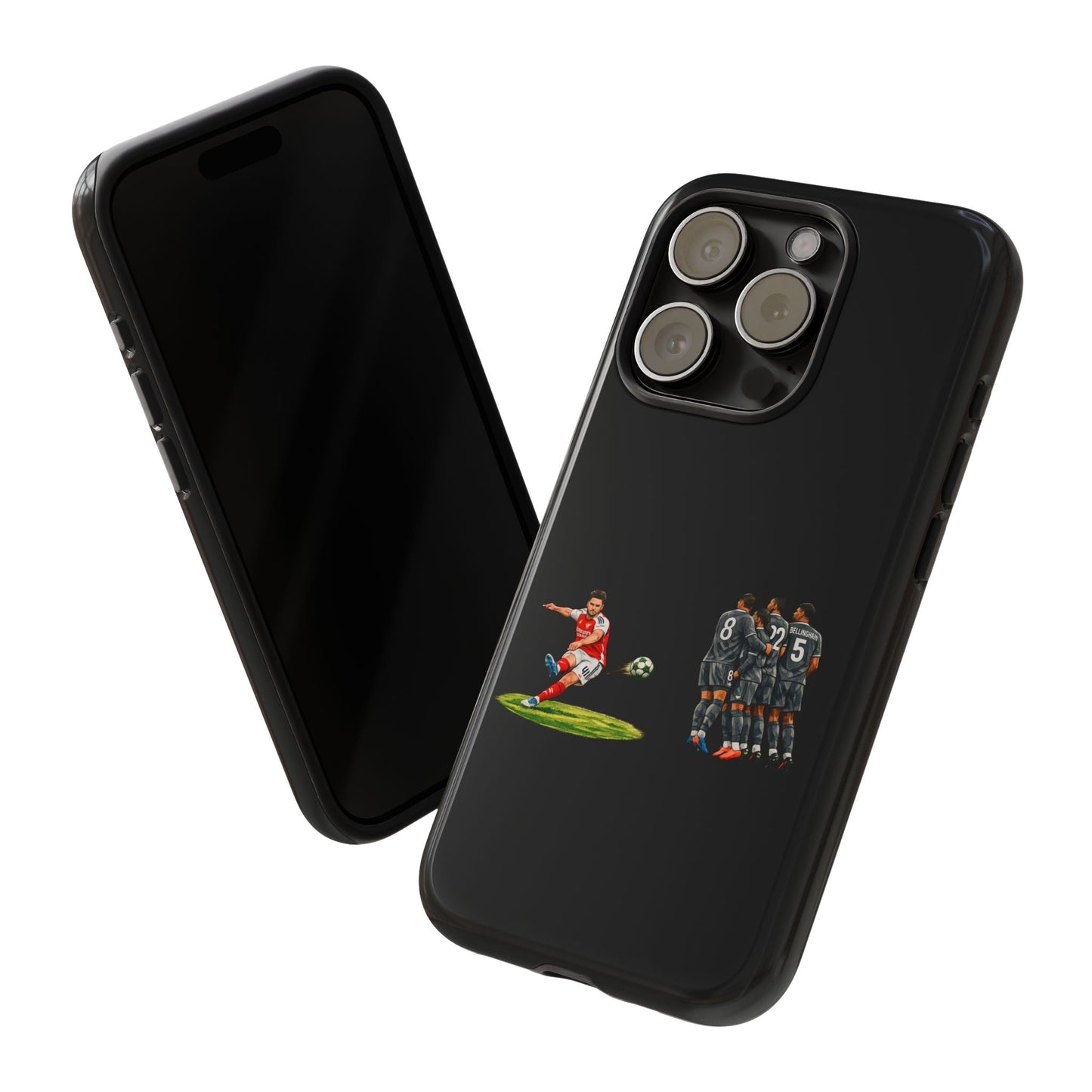 iPhone/Samsung Case - Declan Rice Free Kick (Arsenal phone case)