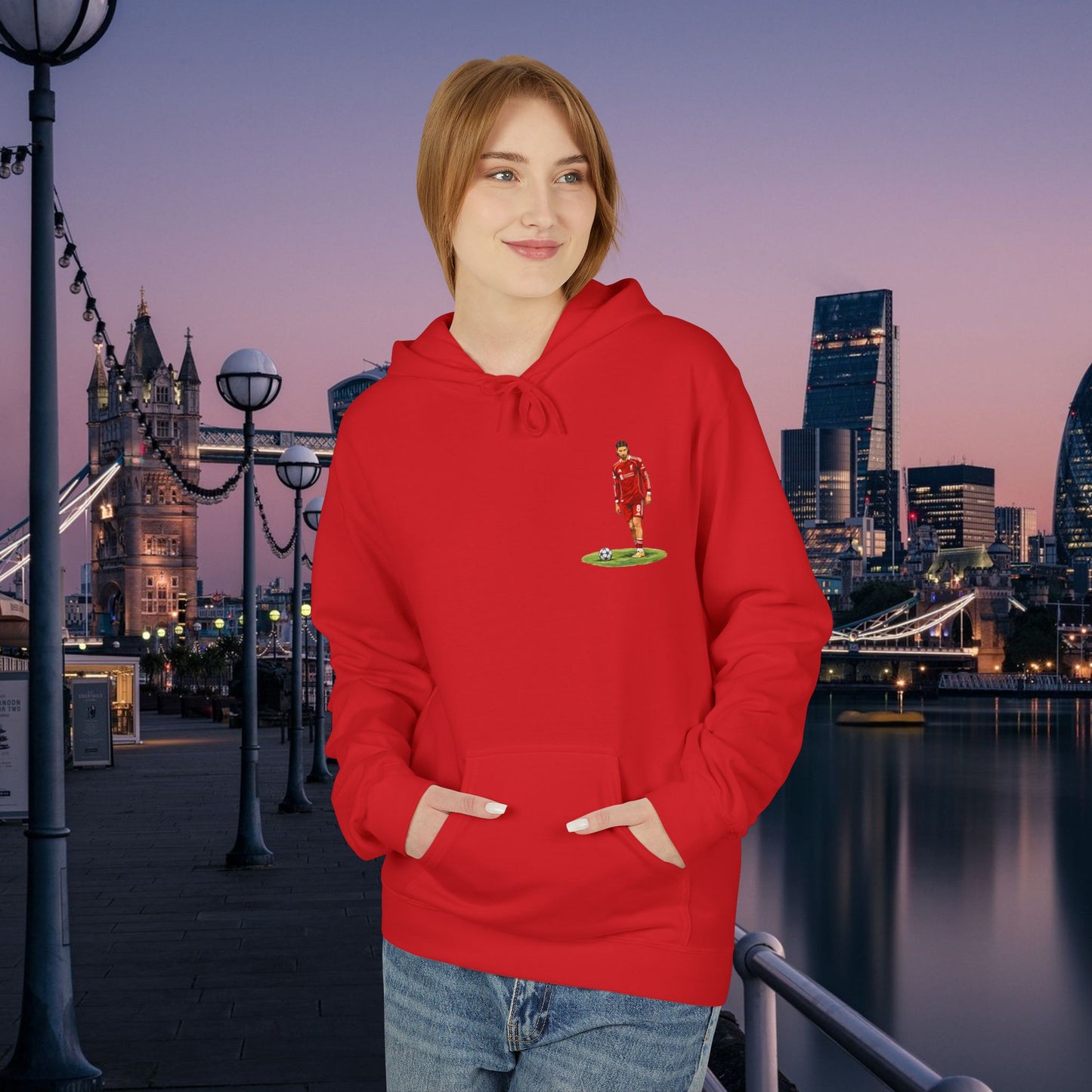 Hoodie Capuche Mixte - Dominik Szoboszlai (Liverpool)