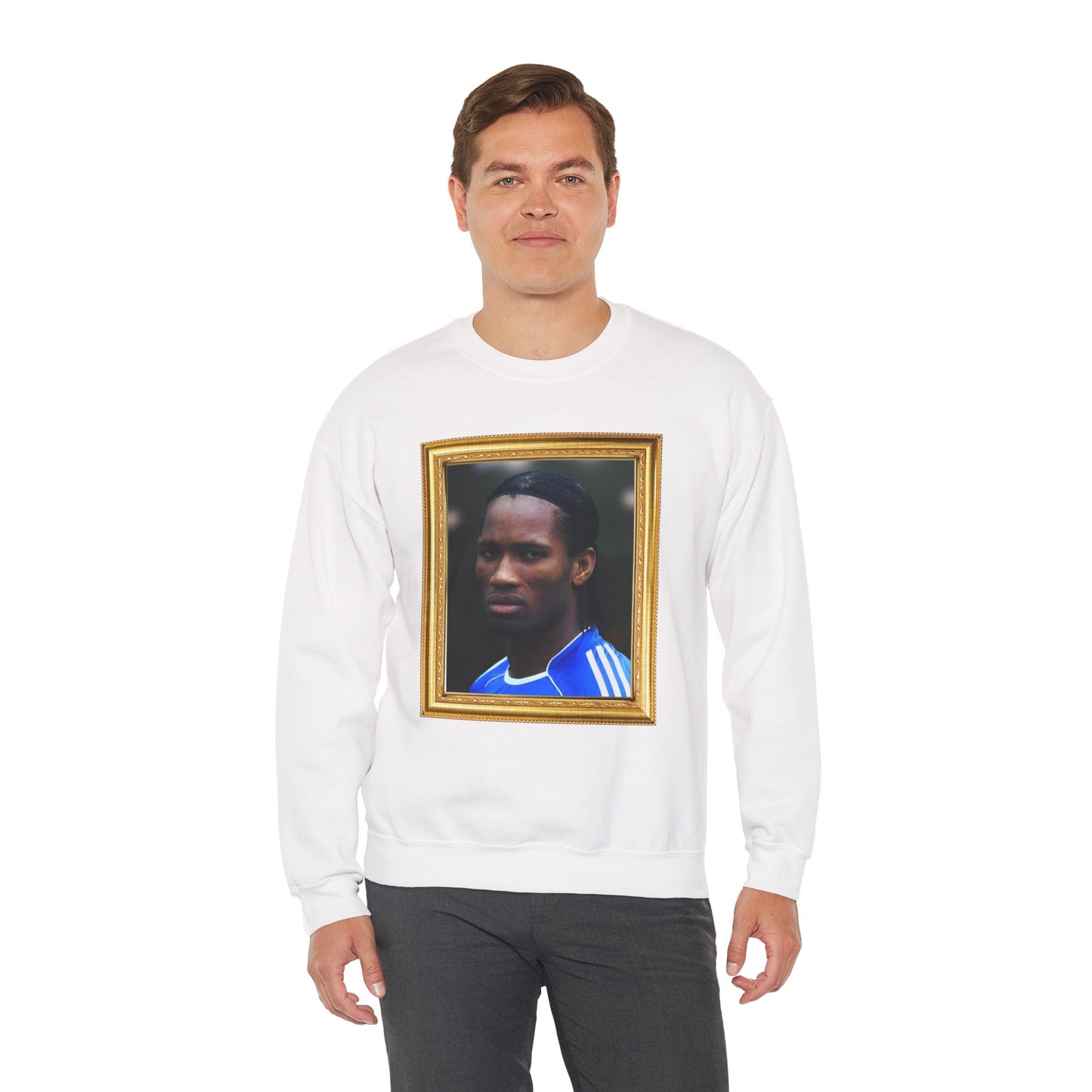 Pull Mixte  - Didier Drogba Legend (Chelsea, Gold Frame)