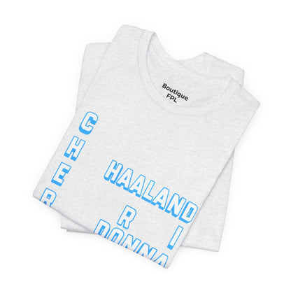 T-Shirt Mixte - Man City (Words, Mots)