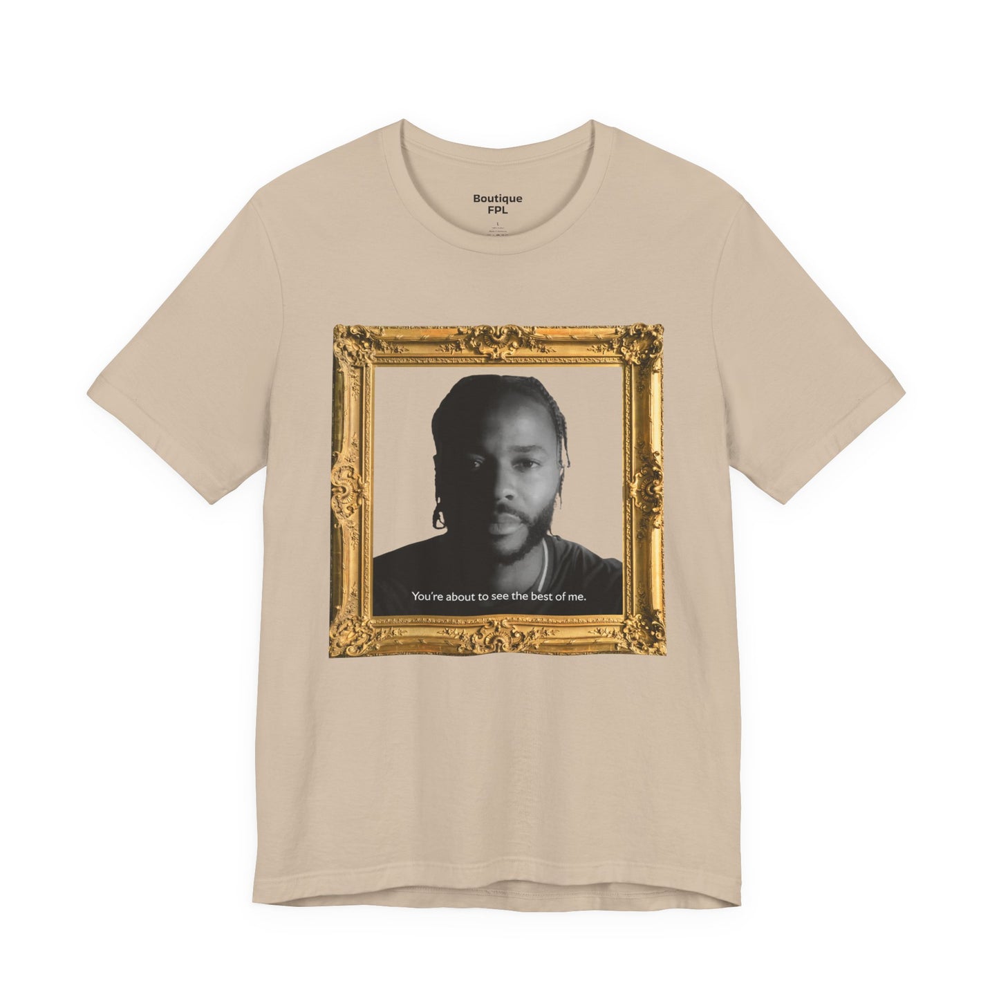 Mixed T-Shirt - Raheem Sterling "Best of me" (Gold Frame)