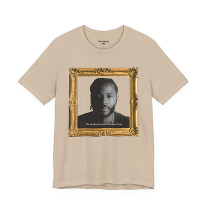 Mixed T-Shirt - Raheem Sterling "Best of me" (Gold Frame)