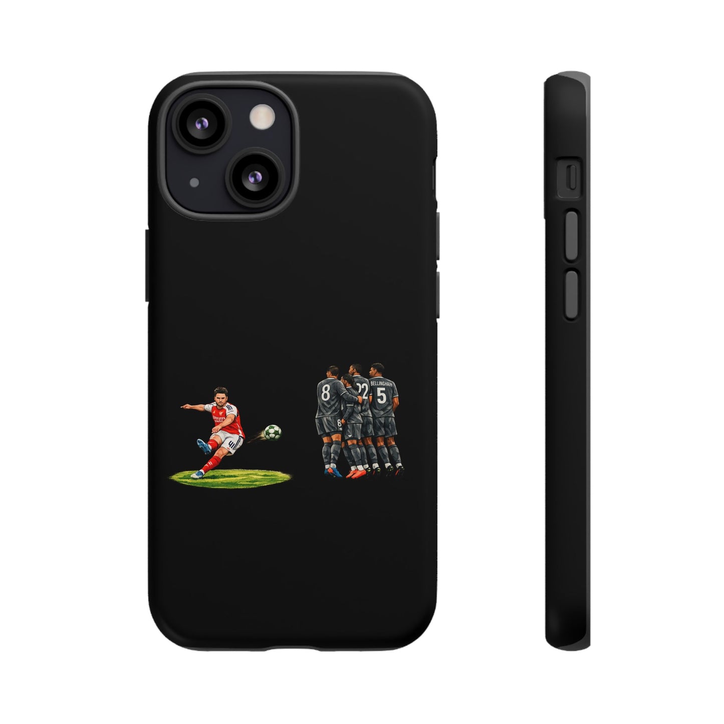 iPhone/Samsung Case - Declan Rice Free Kick (Arsenal phone case)