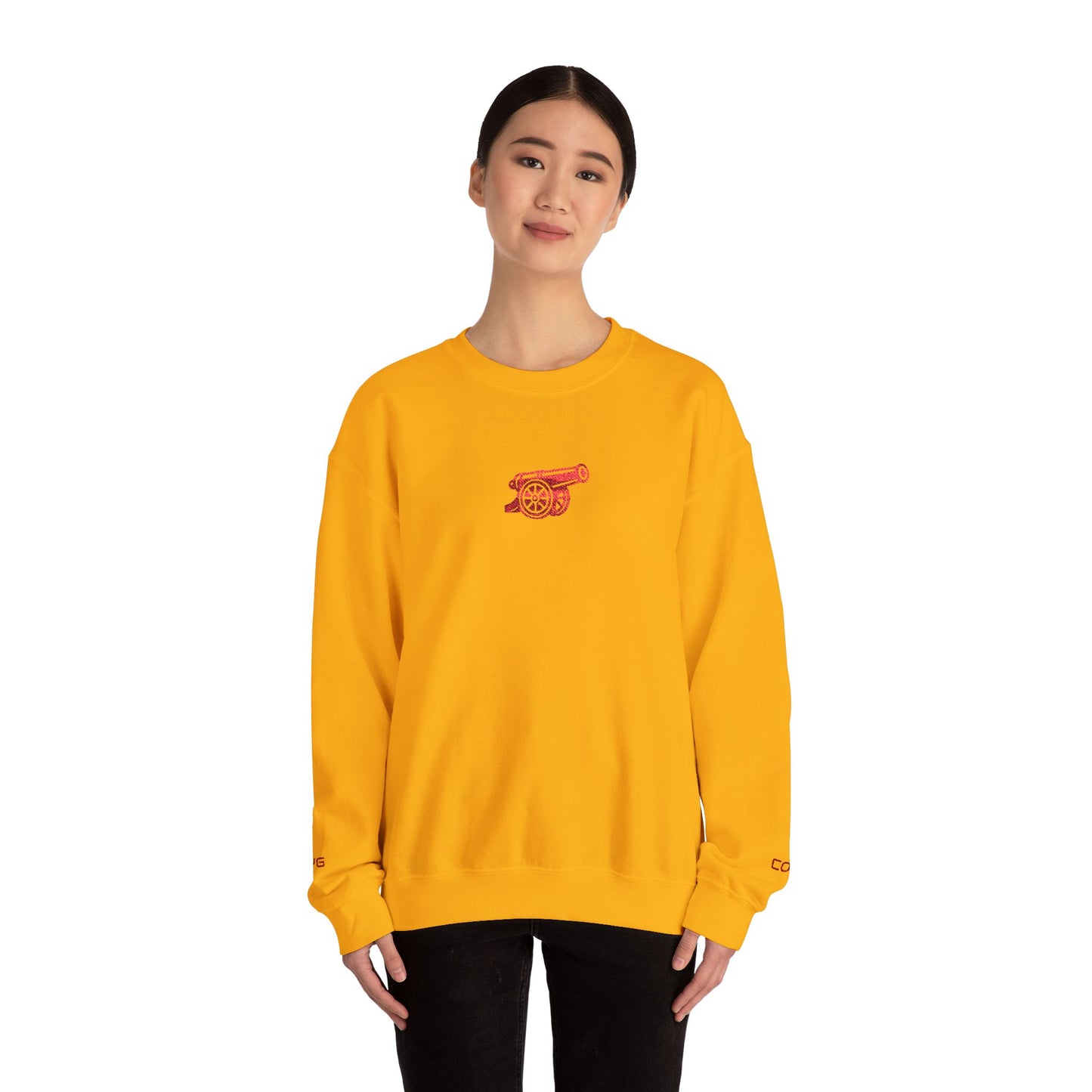 Unisex sweater with embroidered design - Arsenal
