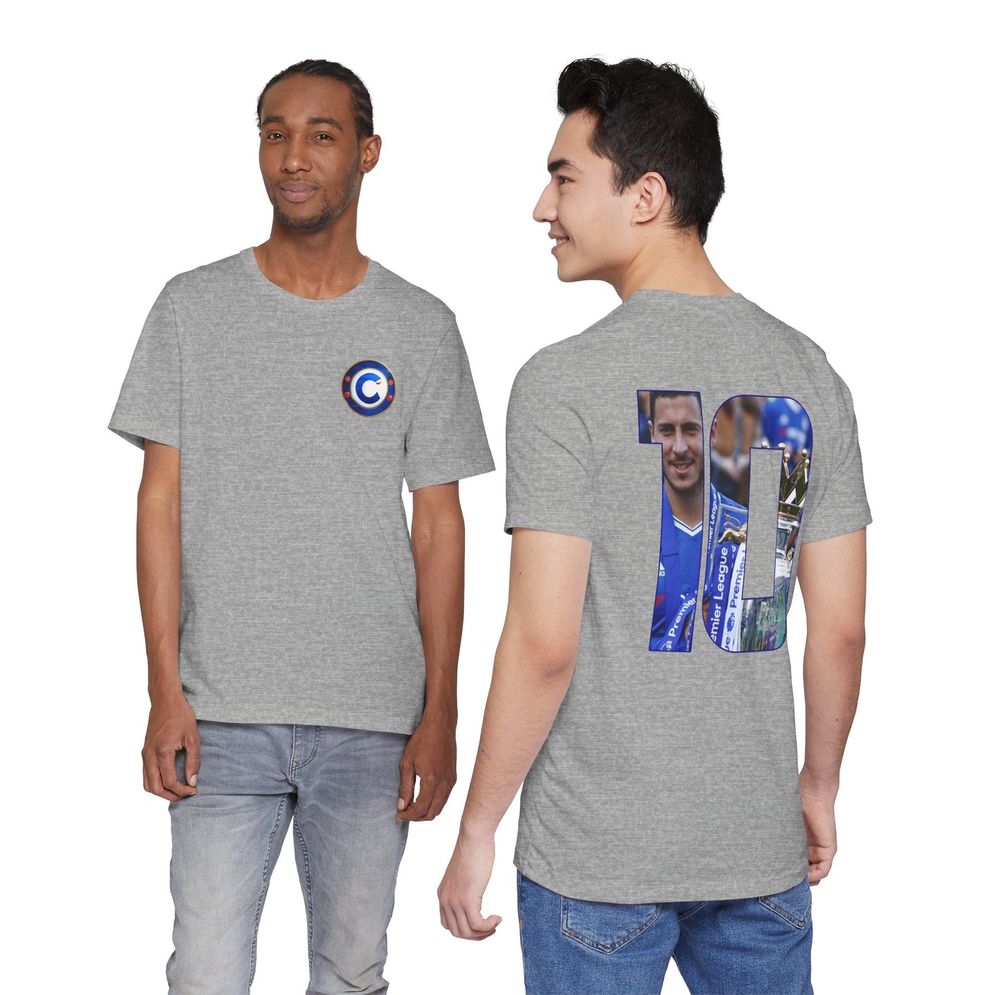 T-Shirt Mixte - Chelsea x Hazard 10