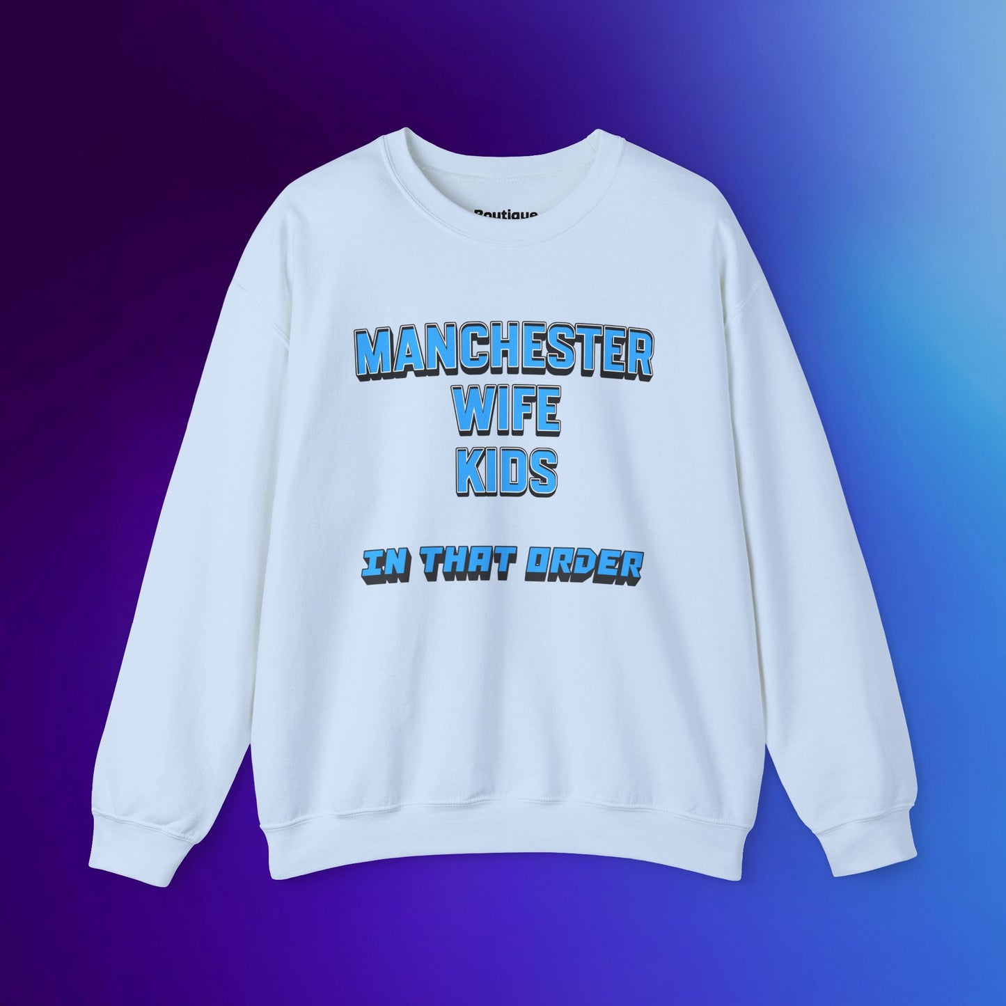 Mixed Sweater - In That Order (Manchester City)