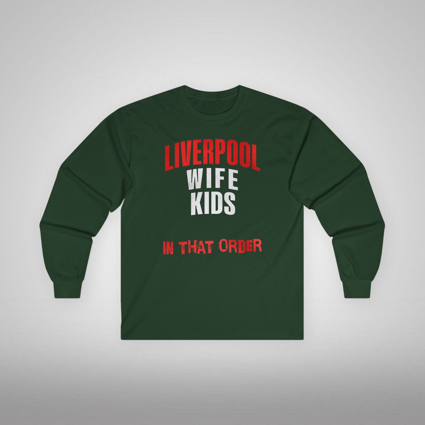 T-Shirt Manches Longues - In That Order (Liverpool)
