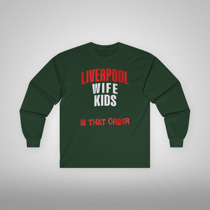 T-Shirt Manches Longues - In That Order (Liverpool)