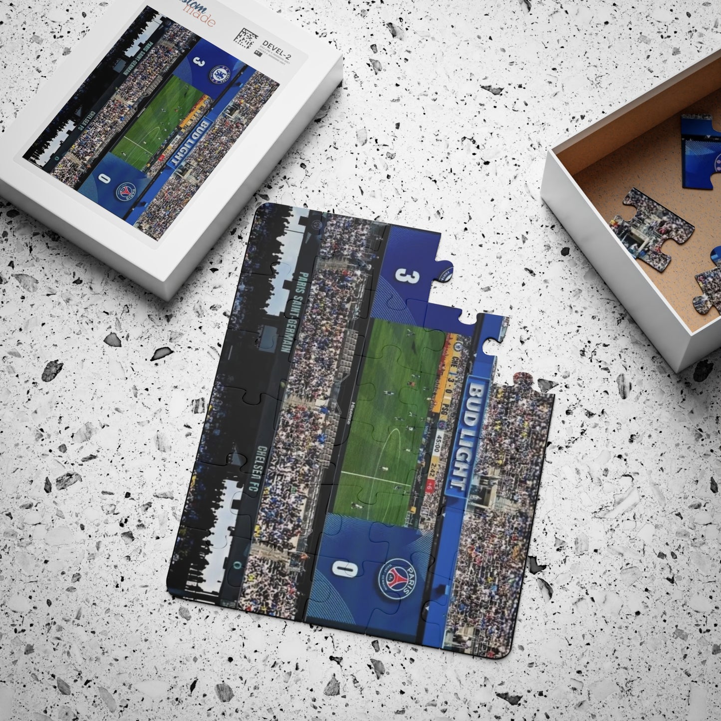Puzzle football pour enfants - Chelsea vs PSG (CWC Final)