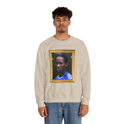 Mixed Sweater - Didier Drogba Chelsea Legend (Gold Frame)