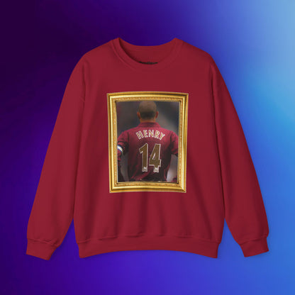 Mixed Sweater - Thierry Henry Arsenal Legend (Gold Frame)