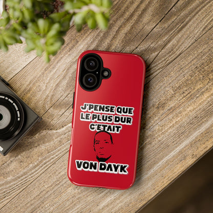 Coque Téléphone - Van Dijk (Liverpool phone case)