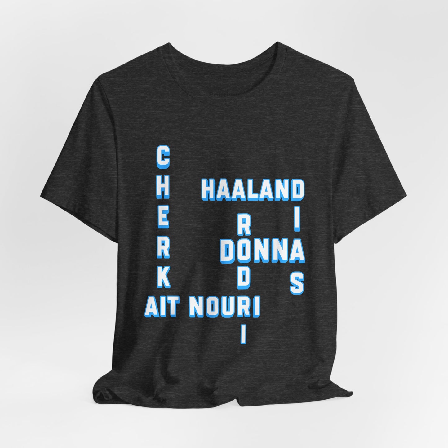 T-Shirt Mixte - Man City (Words, Mots)