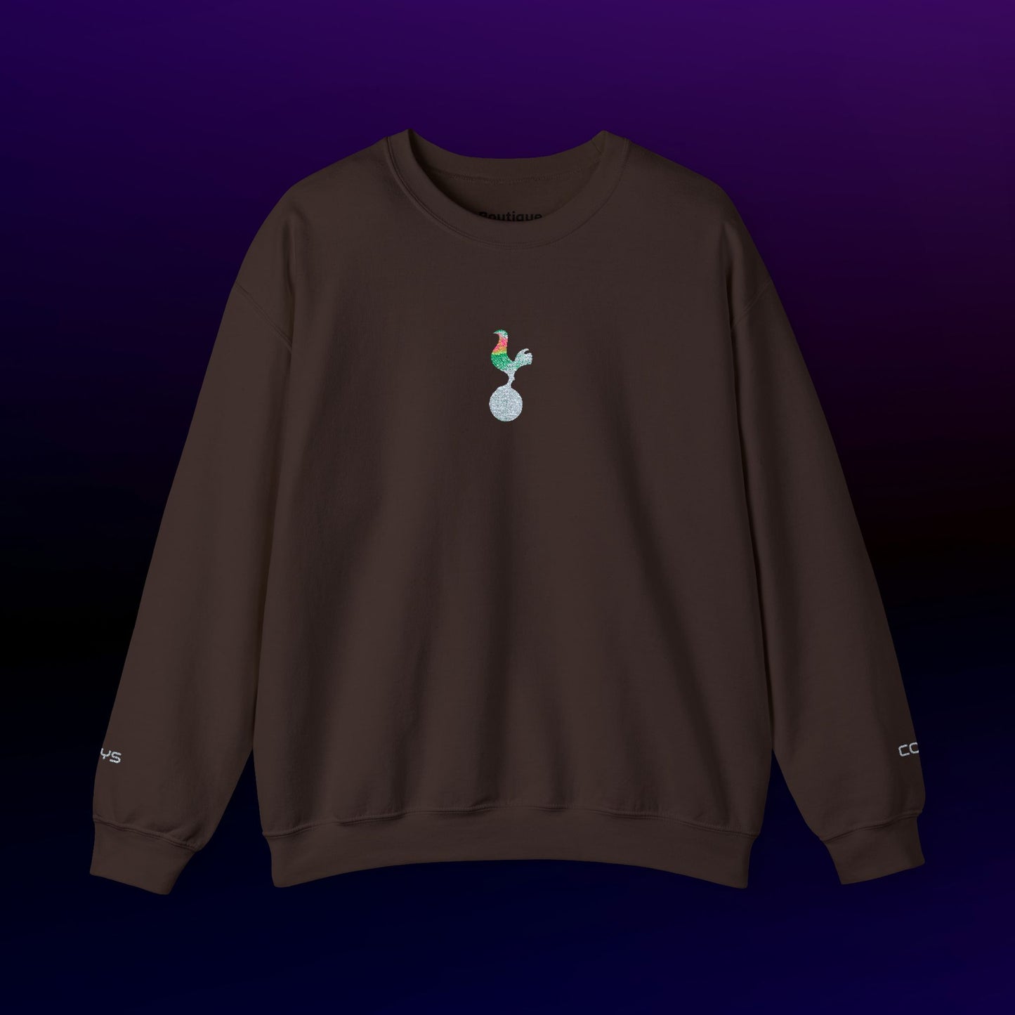 Unisex sweater with embroidered design - Tottenham Hotspur