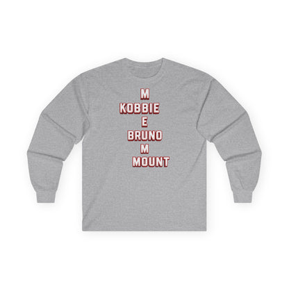 T-Shirt Manches Longues Mixte - Manchester United (Names)