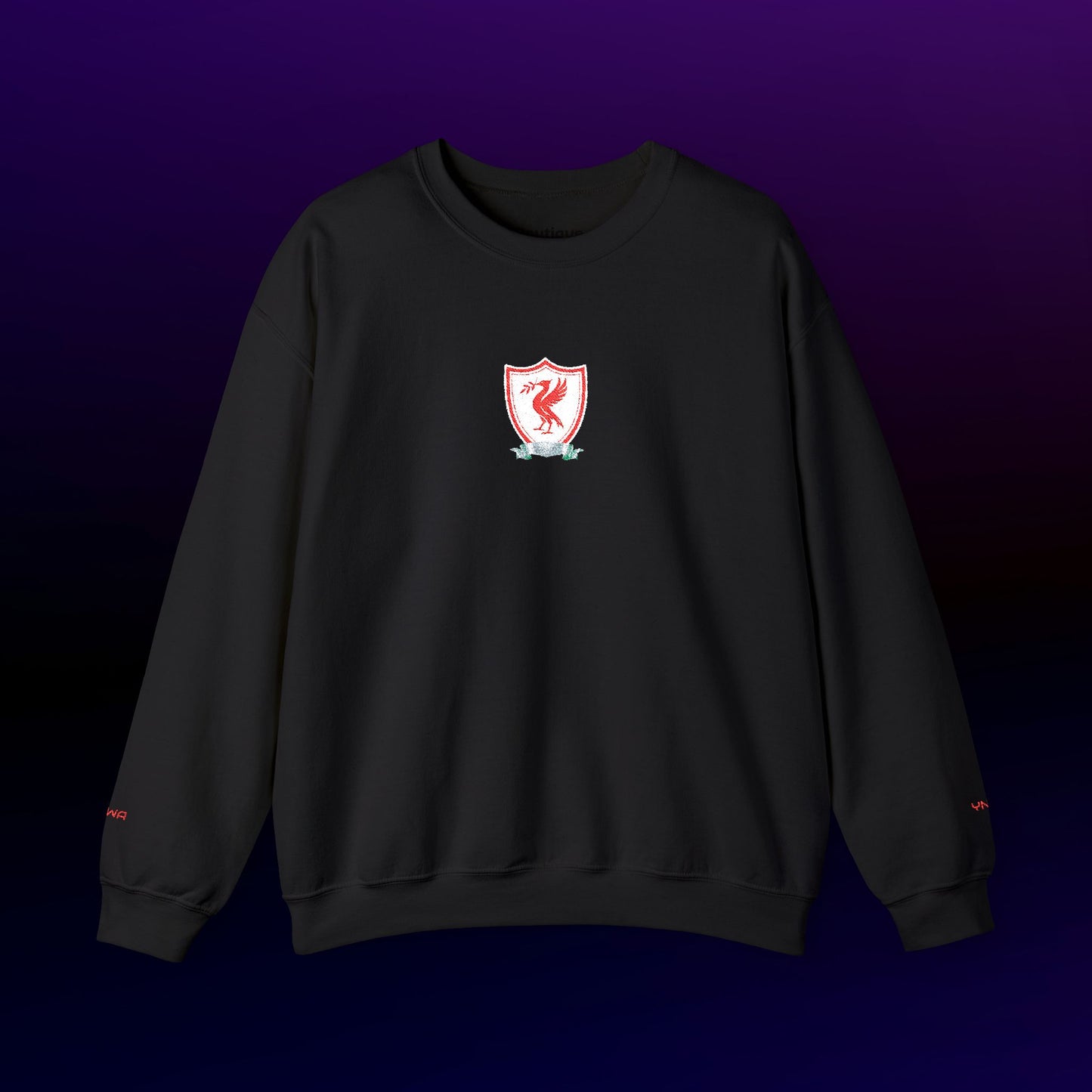 Unisex sweater with embroidered design - Liverpool