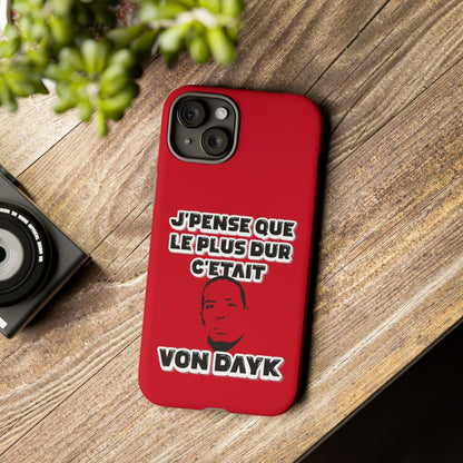 Coque Téléphone - Van Dijk (Liverpool phone case)