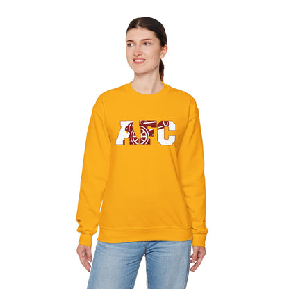 Unisex sweater with embroidered design - "AFC" Arsenal