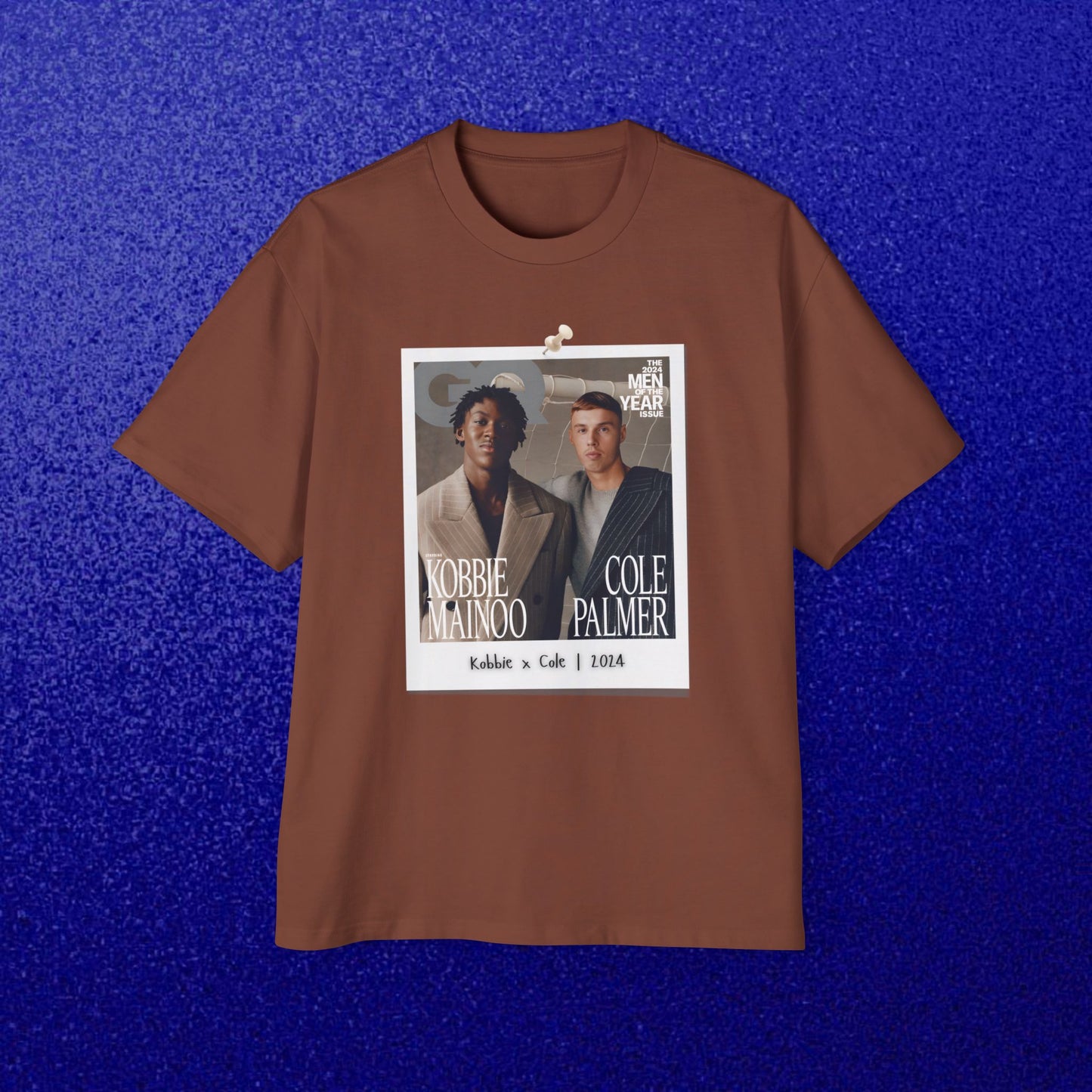 T-Shirt Mixte Oversized - Kobbie Mainoo x Cole Palmer (Manchester United, Chelsea)